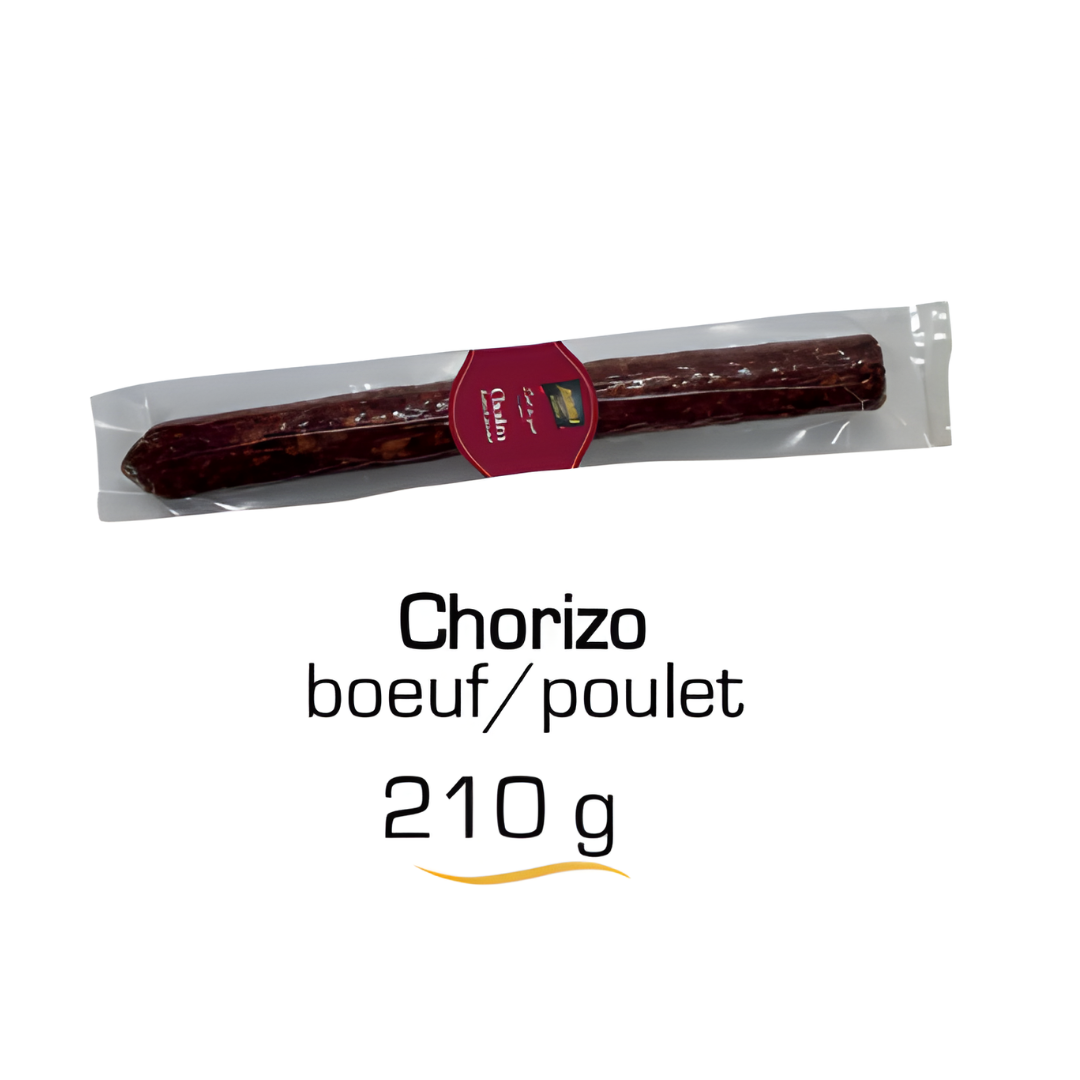 Chorizo boeuf/poulet (210 g)